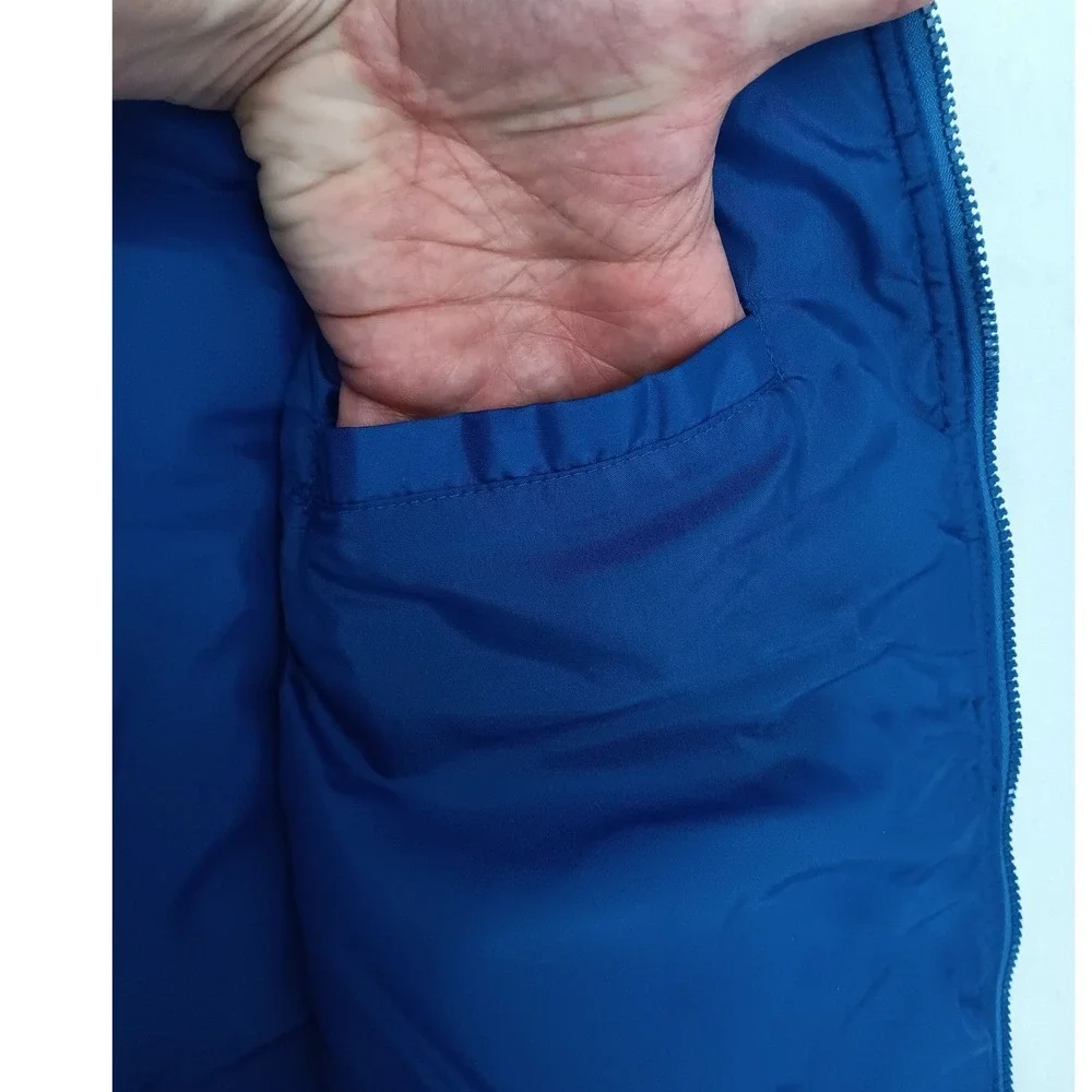 Ozark‎ Trail Royal Blue Puffer Vest Quilted Sleeveless Jacket Men's Medium